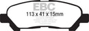 EBC S13 Brake Pad and Rotor Kit