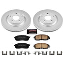 Power Stop 07-10 Nissan Altima Front & Rear Z17 Evolution Geomet Coated Brake Kit