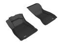 3D MAXpider 2017-2019 Audi A4/S4/A5 Sportback/S5 Sportback Kagu 1st & 2nd Row Floormats - Black