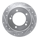 R1 1983-98 Suzuki Sidekick Front Drill & Slot Silver Rotors