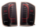 Raxiom 14-18 Chevrolet Silverado 1500 Axial Series LED Tail Lights- Black Housing (Smoked Lens)