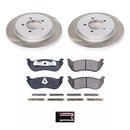 Power Stop 2006 Mercury Mountaineer Front and Rear Semi-Coated Rotor Kit