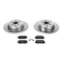 Power Stop 12-15 Honda Pilot Rear Z23 Evolution Sport Brake Kit w/Calipers