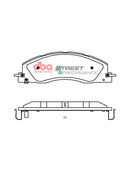 DBA 2019+ RAM 2500/3500 (DJ) 6.7L 4WD SP Performance Front Brake Pads
