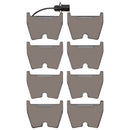 DFC 17-21 Audi R8 Front 5000 Advanced Low Metallic Brake Pads
