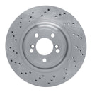 DFC 15-20 BMW M2 Right Rear Drilled Brake Rotor
