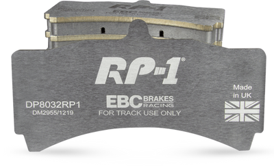 EBC Racing 15-17 Ford Mustang 3.7L RP-1 Race Front Brake Pads