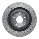 DFC 06-13 Chevrolet Corvette Front Drilled Brake Rotor