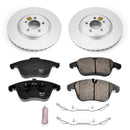 Power Stop 06-08 Jaguar S-Type Front & Rear Z23 Evolution Sport Coated Brake Kit