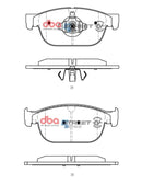 DBA 22-23 Volvo C40 Front SSEV Street Series Brake Pads