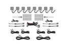 Diode Dyamics Rock Light  -Amber/White - M8 8-Pack