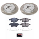 Power Stop 04-05 Volvo S40 Front and Rear Semi-Coated Rotor Kit