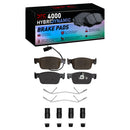 DFC 16-25 Audi A4 Front Geospec Rotors w/4000 HybriDynamic Brake Pads w/Hardware