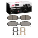 DFC 17-19 Honda CR-V Front & Rear Geospec Rotors with 5000 Advanced Brake Pads w/Hardware