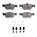 DFC 94-96 Saab 900 Front 5000 Advanced Low Metallic Brake Pads and Hardware Kit