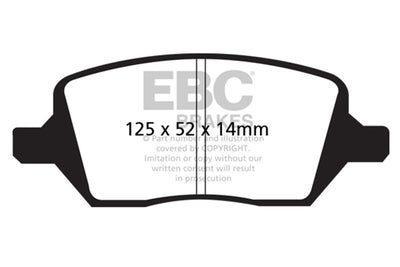 EBC S1 Brake Pad and Rotor Kit