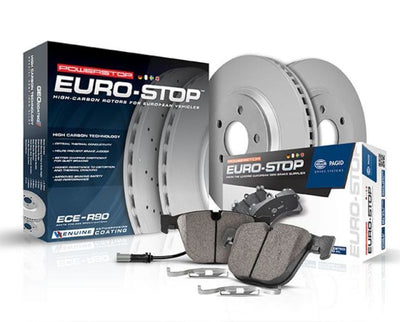 Power Stop 19-21 Volkswagen Jetta Front & Rear Eurostop Brake Kit
