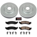 Power Stop 2010 Ford Taurus Front & Rear Z17 Evolution Geomet Coated Brake Kit
