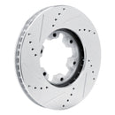 R1 02-18 Nissan UrVan Front Drilled & Slotted Silver Brake Rotor Set