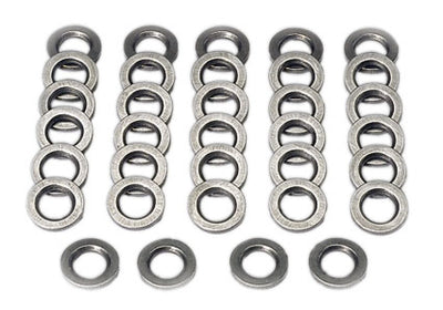 Moroso Head Bolt Washers - 7/16in - 4130 Chrome Moly - 34 Pack