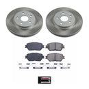 Power Stop 02-04 Toyota Camry Front and Rear Semi-Coated Rotor Kit