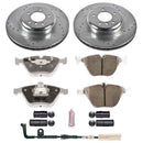 Power Stop 08-10 BMW 535i Front & Rear Z26 Street Warrior Brake Kit
