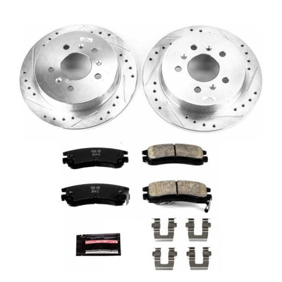 Power Stop 08-09 Buick Allure Front & Rear Z23 Evolution Sport Brake Kit w/Calipers