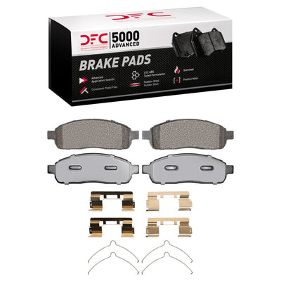 DFC 04-08 Ford F-150 Front & Rear Rotors with 5000 Advanced Brake Pads w/Hardware