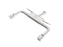 aFe MACHForce XP Exhausts Axle-Back 21-24 BMW 228i 2.0T (SS w/ Polished Tips)