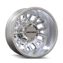 Mayhem 8107D Cogent Dually 17x6.5 8x210 BP 125mm Offset 154.2mm Bore Polished Wheel
