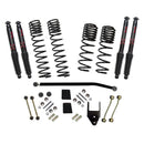 Skyjacker 2020 Jeep JL 4WD Rub Diesel 3.5-4in Dual Rate Long Travel Sus Lift Kit w/Blk Max Shocks