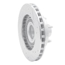R1 95-97 Ford Ranger (USA/Canada) Front Left Drilled & Slotted Silver Brake Rotor