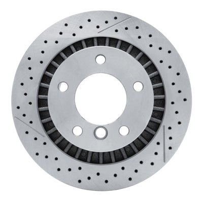 DFC 13-18 Mercedes-Benz G63 AMG Rear Drilled and Slotted Brake Rotor