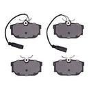 DFC 01-03 Volkswagen EuroVan Rear 5000 Advanced Semi Metallic Brake Pads