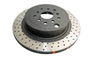 DBA 04-17 Subaru WRX STi Rear Cross Drilled/Dimpled 4000 XD Series Rotor