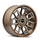 Mayhem 8118 Ordinance 20x9 / 5x127/139.7 BP / 87.1mm Hub Matte Bronze Wheel w/ Milled Spokes