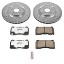 Power Stop 04-07 Cadillac CTS Front & Rear Z26 Street Warrior Brake Kit