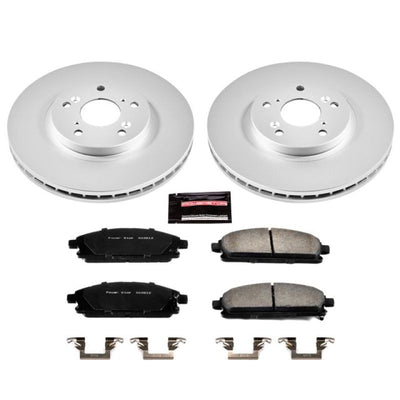 Power Stop 03-06 Acura MDX Front & Rear Z17 Evolution Geomet Coated Brake Kit