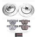 Power Stop 08-10 BMW 535i Front & Rear Z26 Street Warrior Brake Kit