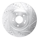 R1 19-22 Hyundai Veloster N Front & Rear Drilled & Slotted Silver Brake Rotor Set