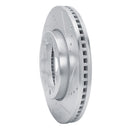 R1 2006-2019 Toyota HiAce (Mexico) Front Right Drilled & Slotted Silver Brake Rotor