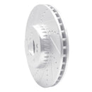R1 15-23 Mercedes-Benz C300 Front & Rear Drilled & Slotted Silver Brake Rotor Set