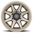 ICON Rebound Pro 17x8.5 / 5x5.5 / 0mm / 4.75in BS Bronze Wheel