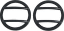 Kentrol 07-18 Jeep Wrangler JK Side Marker Covers Pair - Powdercoat Black