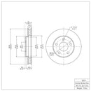 DFC GeoSPEC Coated Rotors - Plain