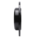 R1 11-22 Dodge Durango Front & Rear Drilled & Slotted Black Brake Rotor Set