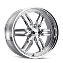 Ridler 609 20x9 / 6x139.7 BP / 30mm Offset / 106.1mm Hub Chrome Wheel