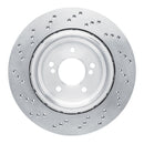 DFC 06-08 BMW M3 Right Rear Drilled Hi-Carbon Alloy Geomet Coated Rotor