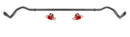 BMR 08-19 Dodge Challenger Rear Hollow 25mm Non-Adjustable Sway Bar Kit - Black Hammertone
