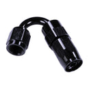 Russell 4AN ProClassic 150 Degree Hose End - Black